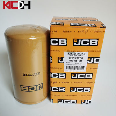 Jcbの掘削機の石油フィルター332Y3268 OEMの標準サイズ9.398cmの総体の幅